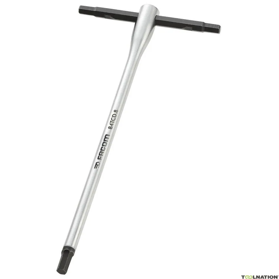 Facom 84TCD.8 T Chiave esagonale metrica a 6 lati con barra trasversale scorrevole 250 mm